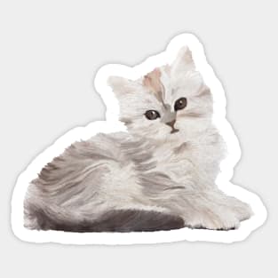 Cute little kitten Sticker